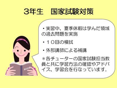 3年生　国家試験