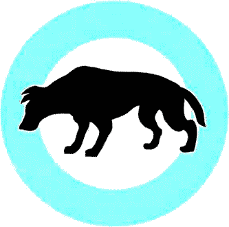 図　犬のイラスト