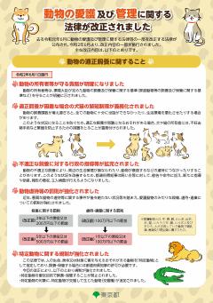 動物愛護管理法改正リーフレット