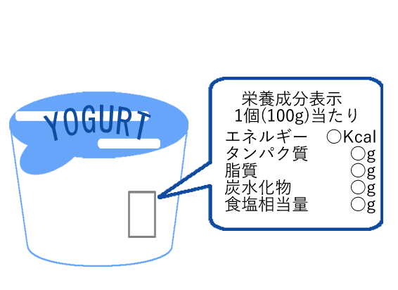 ヨーグルトのイラスト