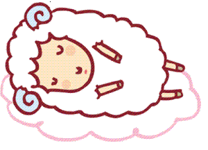 Sleeping sheep