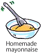 Homemade mayonnaise