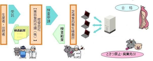 検査情報フィードバックの流れ