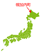 イラスト　北海道幌加内町