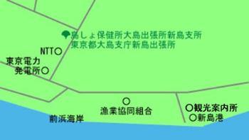 新島支所周辺地図